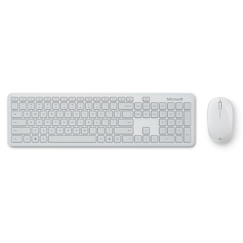 Microsoft Bluetooth Keyboard and Mouse Combo - Monza Gray