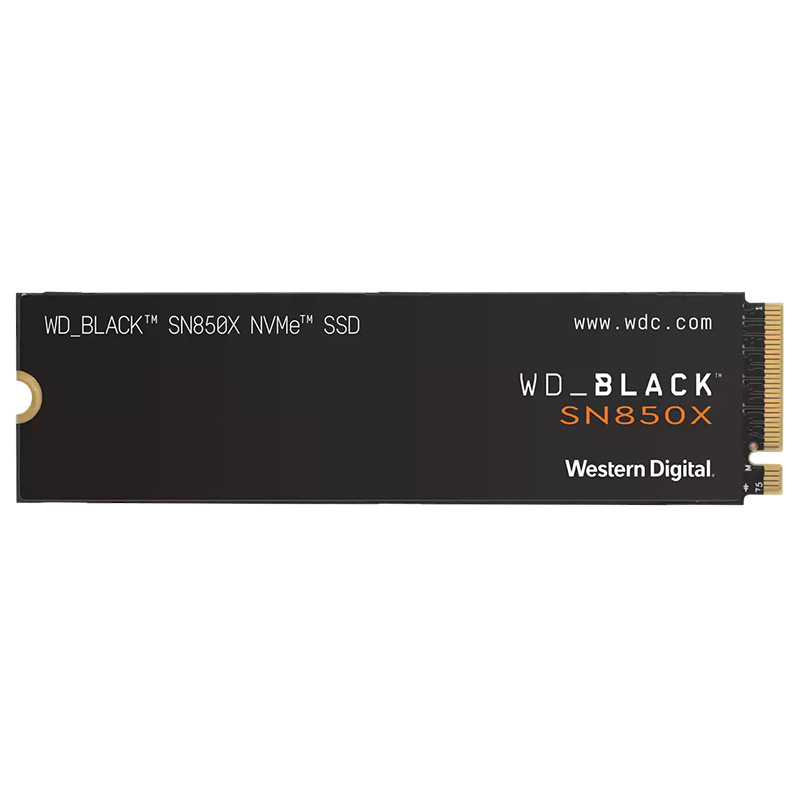Western Digital Black SN850X 1TB PCIe 4.0 M.2 NVMe SSD (WDS100T2X0E)
