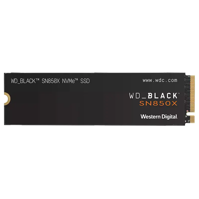 Western Digital 1TB Black SN850X PCIe 4.0 M.2 NVMe SSD (WDS100T2X0E)