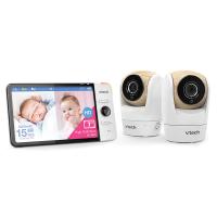 VTech BM7750HD-2 2 Camera Pan and Tilt Video and Audio Baby Monitor