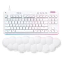 Logitech G713 RGB Wired Mechanical Gaming Keyboard - White English Linear - Aurora Collection (920-010679)