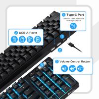 Keyboards-RK-ROYAL-KLUDGE-RK96-90-96-Keys-BT5-0-2-4G-USB-C-Hot-Swappable-Mechanical-Keyboard-with-Magnetic-Hand-Rest-Blue-Backlight-Brown-Switch-Black-Color-8