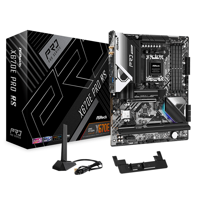 Asrock X670E Pro RS AM5 ATX Motherboard