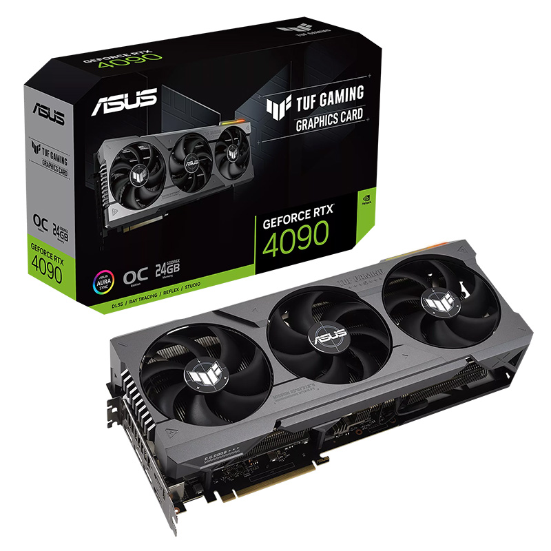 ASUS GeForce RTX 4090 TUF Gaming OC Edition 24G Graphics Card - REFURBISHED 68750 (TUF-RTX4090-O24G-GAMING-68750)