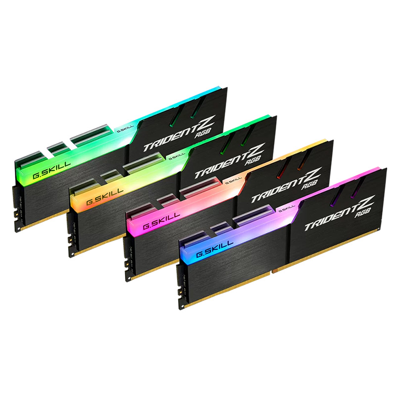 G.Skill 32GB (4x 8GB) F4-3200C16Q-32GTZR DDR4 3200Mhz Trident Z RGB