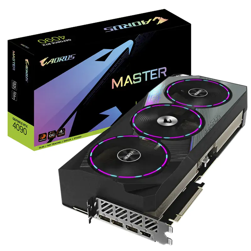 Gigabyte GeForce RTX 4090 AORUS Master 24g Graphics Card [GV-N4090AORUS M-24GD]