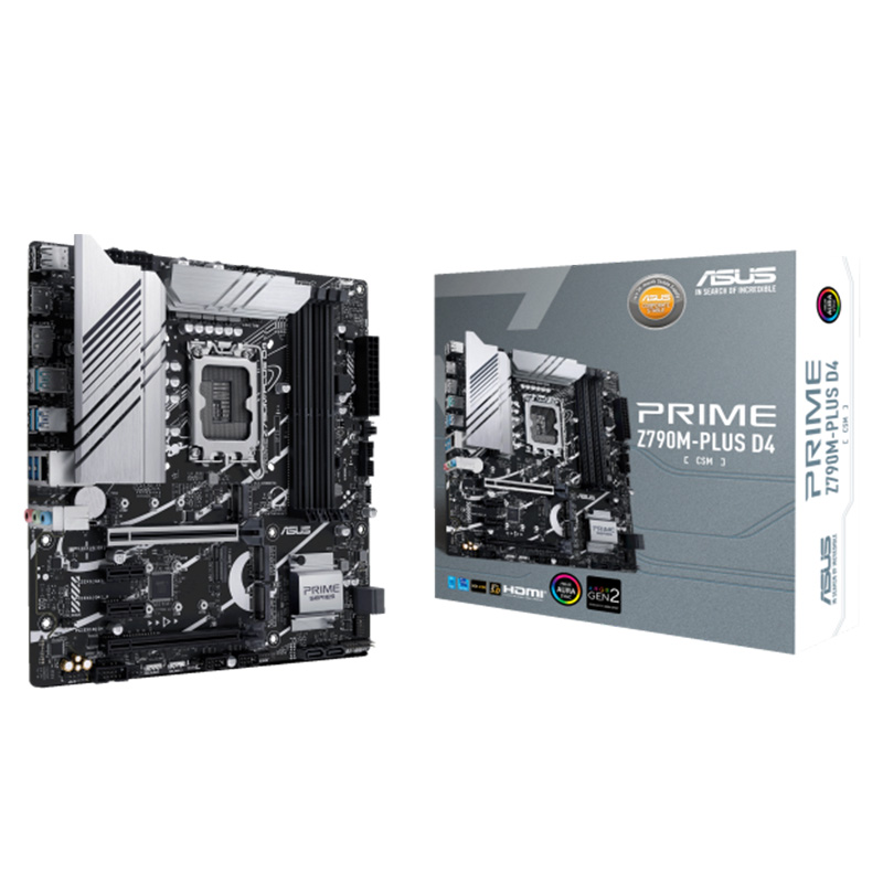 ASUS Prime Z790M-PLUS LGA 1700 D4 mATX Motherboard (PRIME Z790M-PLUS D4-CSM)