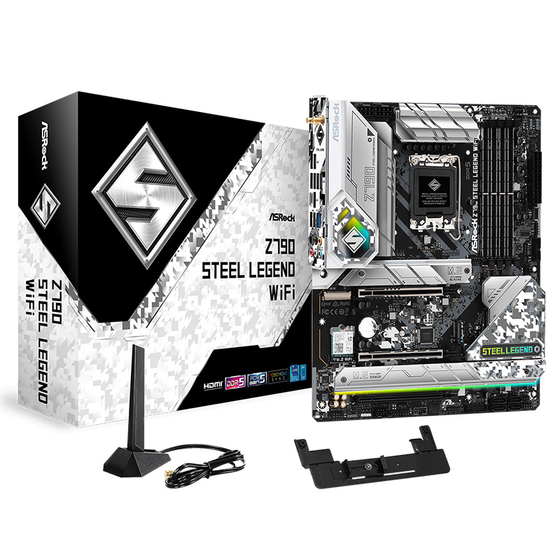 Asrock Z790 Steel Legend LGA 1700 ATX Motherboard