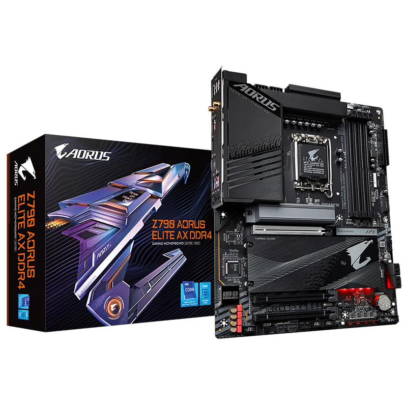 Gigabyte Z790 Aorus Elite AX LGA 1700 D4 ATX Motherboard (Z790 A ELITE AX DDR4)