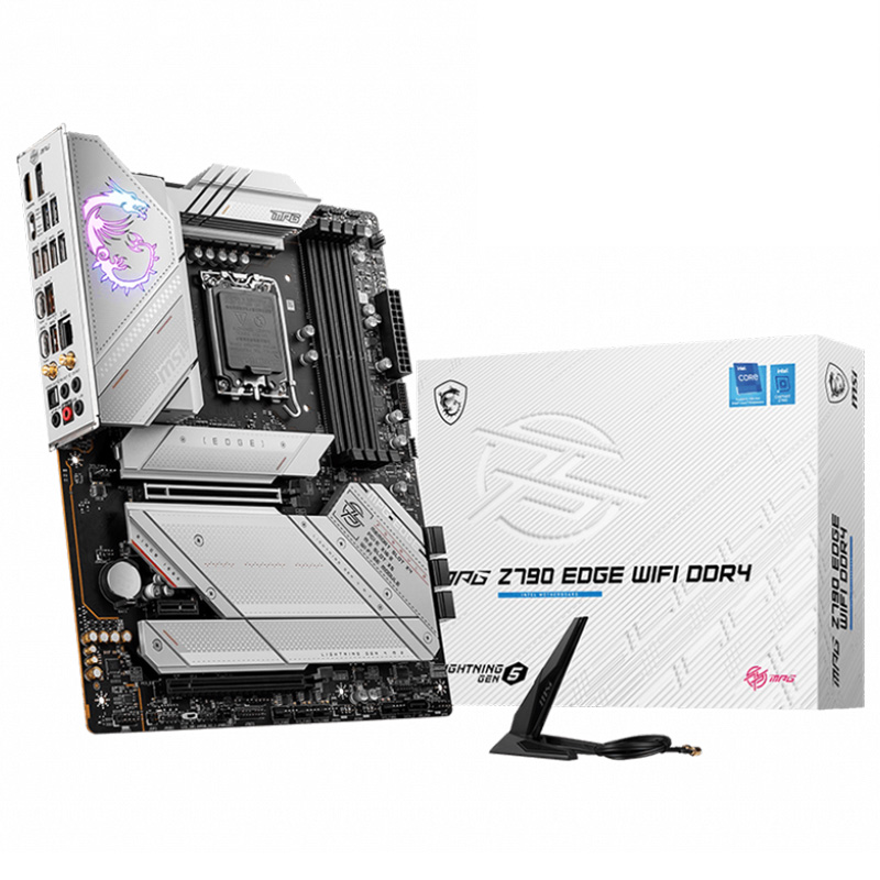 MSI MPG Z790 Edge WiFi DDR4 LGA 1700 ATX Motherboard (MPG Z790 EDGE WIFI DDR4)