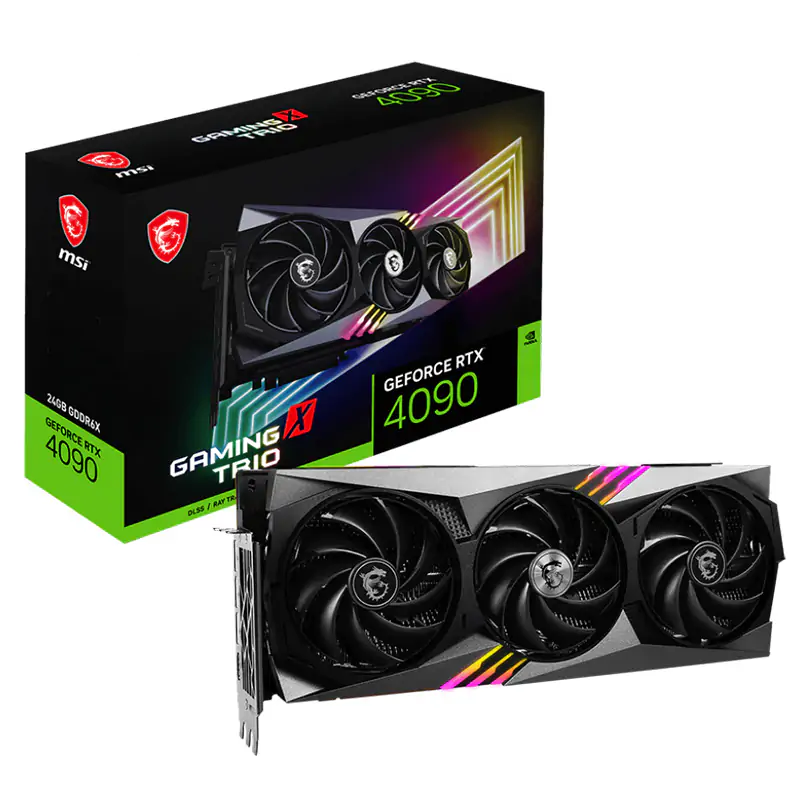 MSI GeForce RTX 4090 GAMING X TRIO 24G Graphics Card (GeForce RTX 4090 GAMING X TRIO 24G)