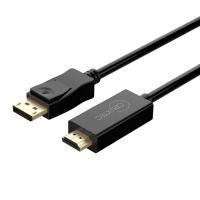 Cruxtec DH4K30H-01-BK 1m DisplayPort to HDMI Cable 4K30HZ