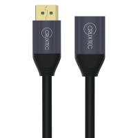 DisplayPort-Cables-Cruxtec-Displayport-1-4-8K-60Hz-Male-to-Female-Extension-Cable-50cm-3