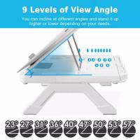 Laptop-Accessories-FRUITFUL-Laptop-Stand-with-2-Phone-Holders-9-Level-Adjustable-Angle-Folding-Laptop-Stand-Desk-with-Honeycomb-Heat-Vent-For-Laptop-10-17-Inch-White-20