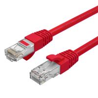 Cruxtec RC6-003-RD CAT6 10GbE Ethernet Cable Red 30cm