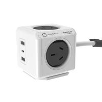 Power-Supply-PSU-Allocacoc-PowerCube-Extended-4-Outlets-2-USB-A-1-USB-C-PD-20W-with-Surge-1-5M-Grey-3