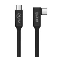 Cruxtec VCC-03-BK 3m USB-C to USB-C 90 degree angle VR Cable