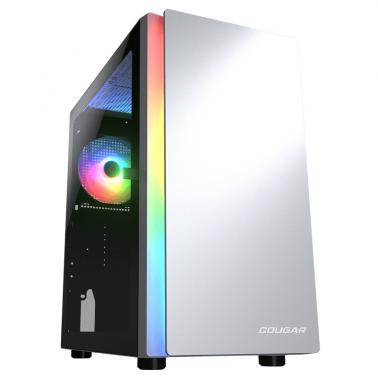 Cougar Purity RGB White Mini Tower mATX Case - Umart.com.au