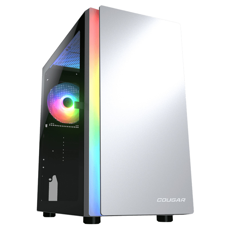 Cougar Purity RGB White Mini Tower mATX Case (PURITY RGB WHITE)