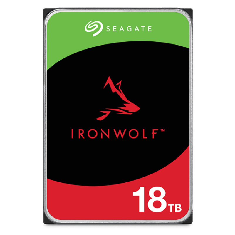 Seagate Ironwolf 18TB 7200RPM 3.5in NAS SATA Hard Drive (ST18000VN000)