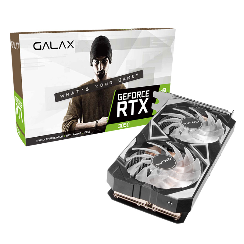 Galax GeForce RTX 3050 EX 1-Click OC 8G Graphics Card