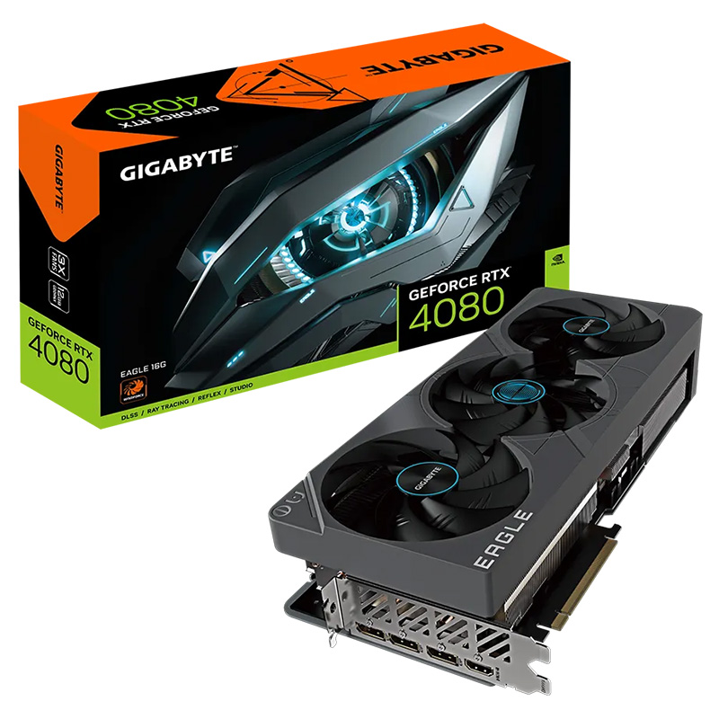 Gigabyte GeForce RTX 4080 Eagle 16G Graphics Card (N4080EAGLE-16GD)