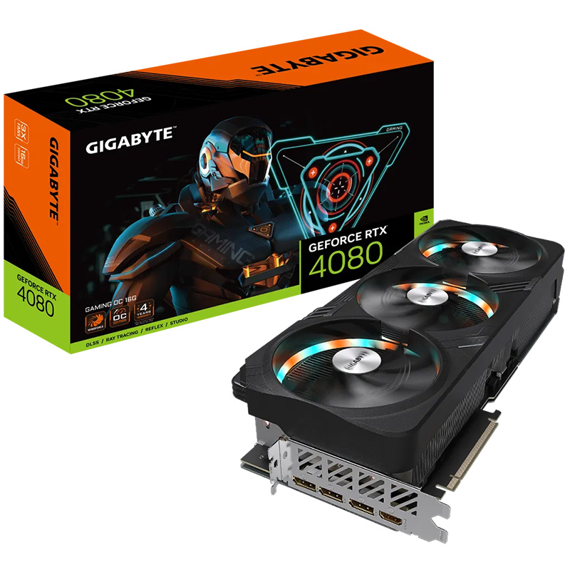 Gigabyte GeForce RTX 4080 Gaming OC 16G Graphics Card (N4080GAMING OC-16GD)