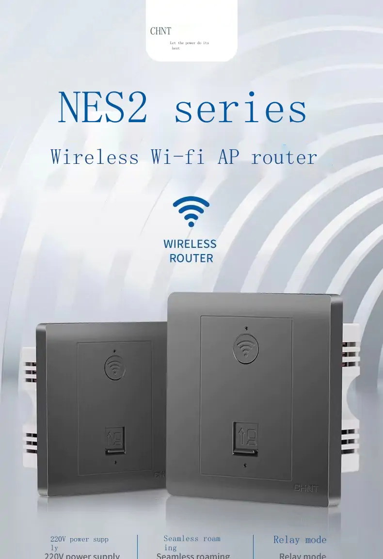 AP wireless router wall mounted 86 type wifi socket switch hotel home smart panel Wi Fi