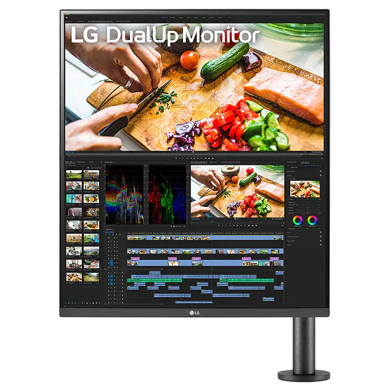 LG 27.6in SDQHD IPS Ergo Monitor with USB-C (28MQ780-B) - Umart.com.au