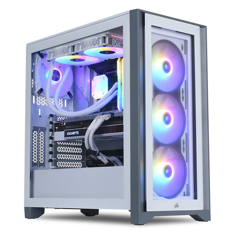 G7W White Ultra Intel i7 12700KF RTX 3070 TI White Gaming PC