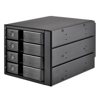 SilverStone SST-FS304 4 Bay 5.25in Cage for 3.5in SAS 12G/SATA Enclosure (SST-FS304)