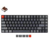 Keychron K3v2 RGB Wireless Wired Ultra Slim Hot-Swappable Optical Mechanical Keyboard - Brown Switch