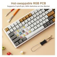 Keyboards-RK-ROYAL-KLUDGE-RK84-RGB-Limited-Ed-75-Triple-Mode-BT5-0-2-4G-USB-C-Hot-Swappable-Mechanical-Keyboard-RK-Yellow-Switch-Macchiato-White-6