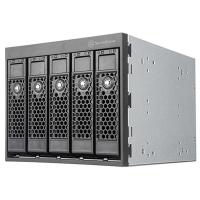 NAS-Network-Storage-SilverStone-FS305-E-3x-5-25-Device-Bay-to-5x-3-5in-SAS-12G-Hot-Swap-Adapter-Cage-6