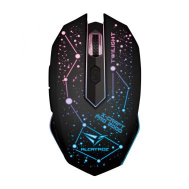 ALCATROZ X-Craft PRO Twilight 2000 7 Colour Gaming Optical Mouse ...