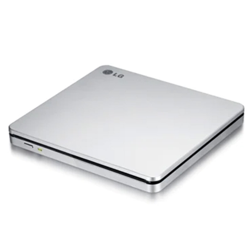 LG GP70NS50 Slot Type Ultra Slim Portable External USB DVD Rewriter - Silver