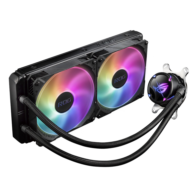 Asus ROG Strix LC II 280 ARGB AIO Liquid CPU Cooler - Black Edition (ROG STRIX LC II 280 ARGB)