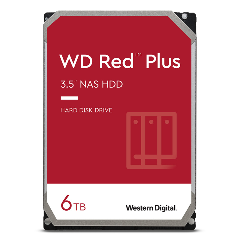 Western Digital Red 6TB 5640RPM 3.5in SATA Hard Drive (WD60EFZX)
