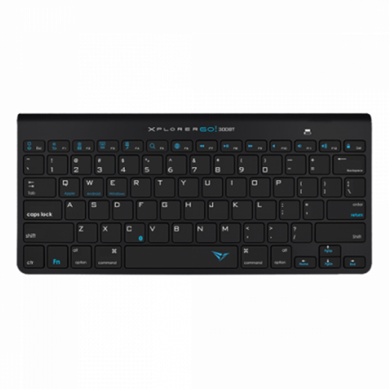 Alcatroz Xplorer Go BT300 Bluetooth Keyboard - Black