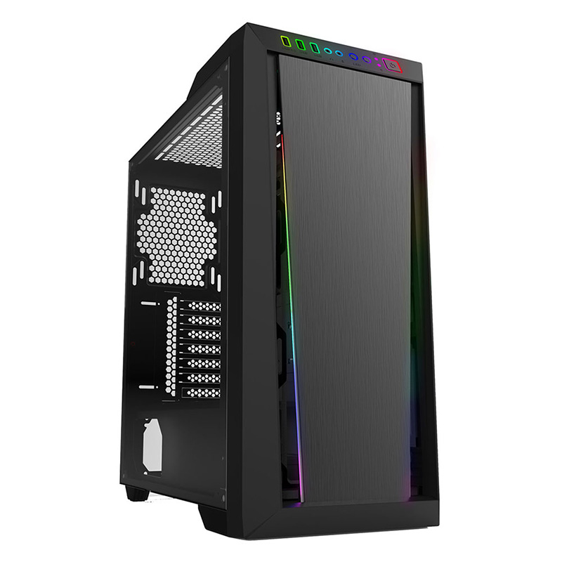 Gamdias Argus M2 ARGB Strips Tempered Glass ATX Gaming Case (ARGUS M2)