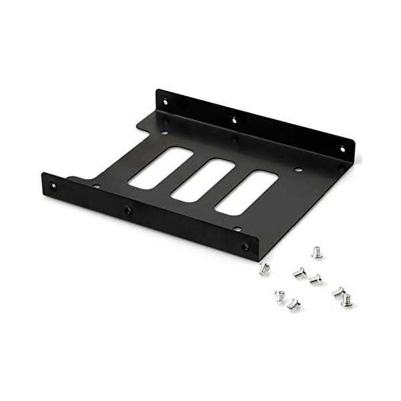 Rotanium Single Metal 2.5inch SSD/HDD Mounting Bracket for 3.5inch Drive Bay