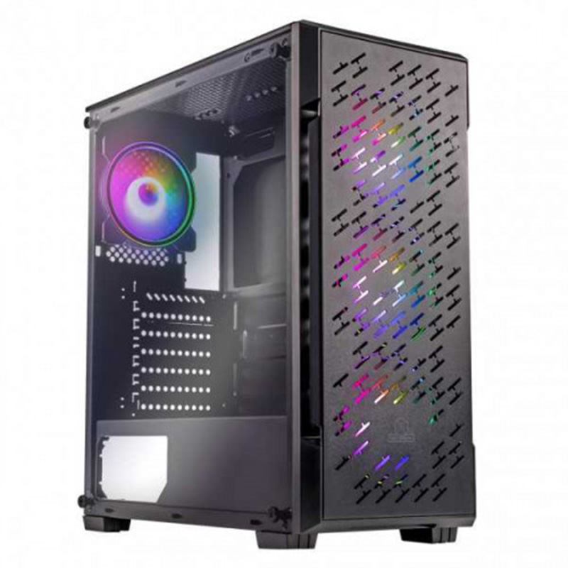 Rotanium Temper-TG304 RGB Tempered Glass ATX Gaming Case (Temper-TG304 RGB)