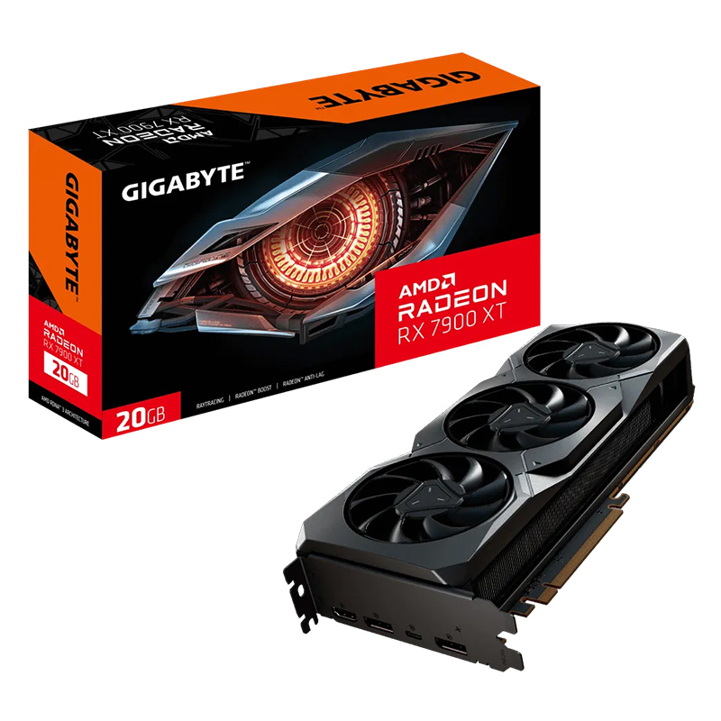 Gigabyte Radeon RX 7900 XT 20G Graphics Card (GV-R79XT-20GC-B)