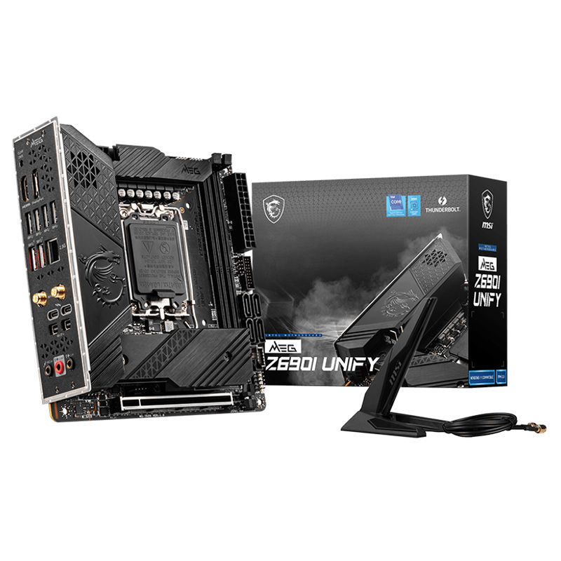 MSI MEG UNIFY LGA 1700 Mini ITX Motherboard (MEG Z690I UNIFY)