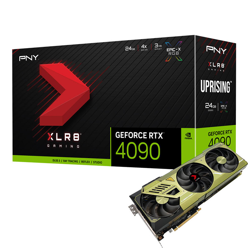 PNY GeForce RTX 4090 XLR8 Uprising 24G Graphics Card