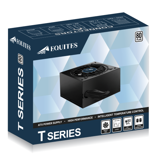 Equites T600 600W 80+ Power Supply (PSU-EQ-T600)