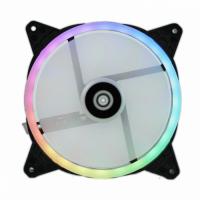 Rotanium 140mm Dual Ring Molex LED Case Fan - Rainbow