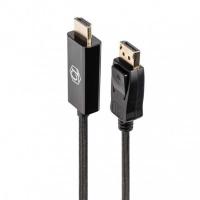 Cablelist 2K DisplayPort Male to HDMI Male Cable 2m