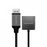 Cablelist 4K Displayport1.2 Male to DVI Female Converter Adapter