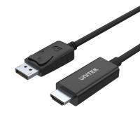 Unitek DisplayPort Male to HDMI Male Cable 1.8m